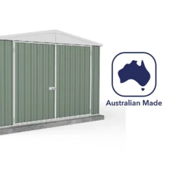 Absco 10 X 15ft Utility Workshop Apex Metal Shed - Green 15 Absco 10 X 15ft Utility Workshop Apex Metal Shed - Green -Best Home Furnishing Store 13440865 2144929164554494