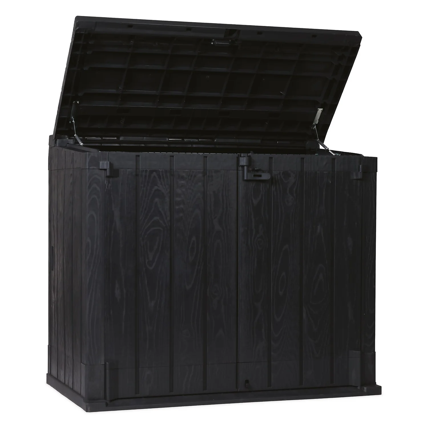 Toomax Stora Way Plus XL 1270L Garden Storage Box - Anthracite 6 Toomax Stora Way Plus XL 1270L Garden Storage Box - Anthracite - Image 6
