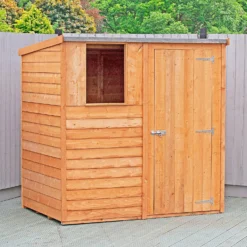 Shire 6x4ft Overlap Pent Garden Shed -Best Home Furnishing Store 13505229 1934926474693132