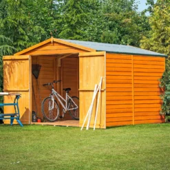 Shire 10 X 10ft Double Door Overlap Garden Shed With No Windows -Best Home Furnishing Store 13505235 8954926485592459