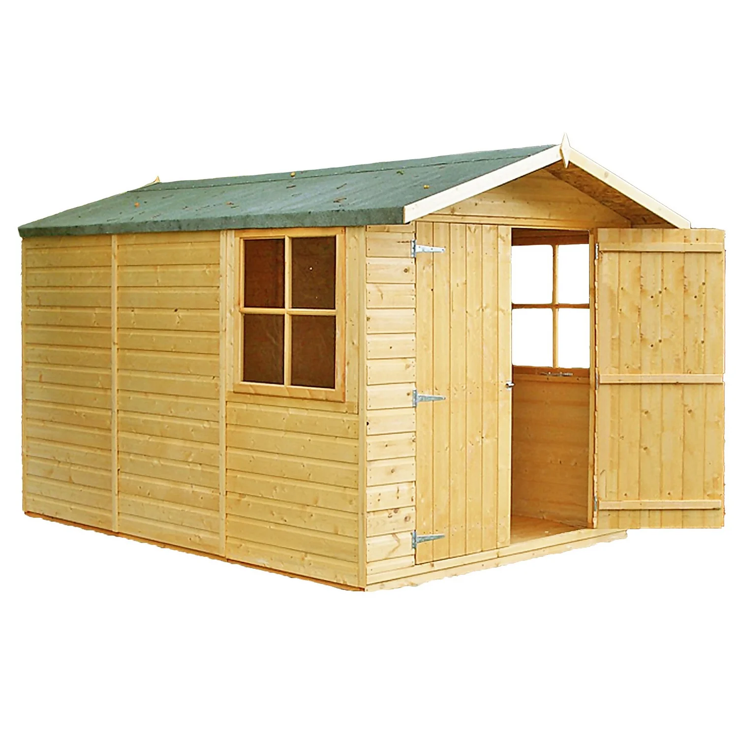 Shire 7 X 10ft Guernsey Double Door Garden Shed - Including Installation 1 Shire 7 X 10ft Guernsey Double Door Garden Shed - Including Installation