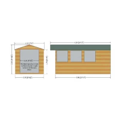 Shire 7 X 13ft Jersey Double Door Garden Shed -Best Home Furnishing Store 13505249 6284926470044398
