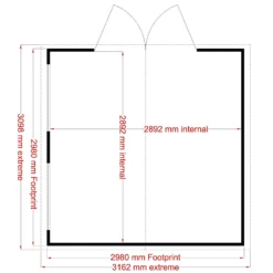 Shire 10 X 10ft Garden Workshop - Including Installation -Best Home Furnishing Store 13505262 1254931995154544