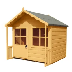 Shire 5 X 4ft Kitty Kids Wooden Playhouse
