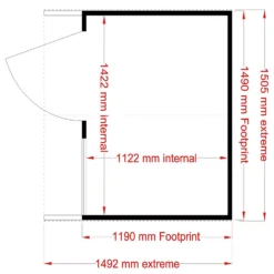 Shire 5 X 4ft Kitty Kids Wooden Playhouse 13 Shire 5 X 4ft Kitty Kids Wooden Playhouse -Best Home Furnishing Store 13505336 1924931200120968