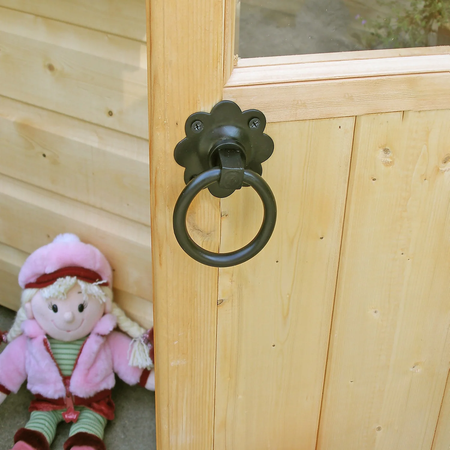 Shire 6 X 4ft Bunny And Platform Kids Wooden Playhouse 8 Shire 6 X 4ft Bunny And Platform Kids Wooden Playhouse - Image 8