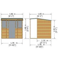 Shire 6 X 6ft Kids Jailhouse Wooden Playhouse -Best Home Furnishing Store 13505343 1654942284635379