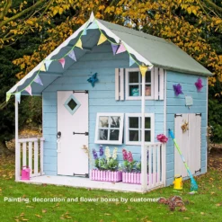 Shire 6 X 8ft Crib Kids Wooden Playhouse - Including Installation 13 Shire 6 X 8ft Crib Kids Wooden Playhouse - Including Installation -Best Home Furnishing Store 13505346 1554931995945737