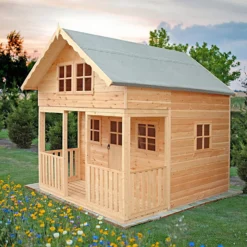 Shire 8 X 10ft Lodge Kids Wooden Playhouse -Best Home Furnishing Store 13505347 2004931995184082
