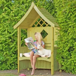 Shire 4x2ft Arum Garden Arbour 8 Shire 4x2ft Arum Garden Arbour -Best Home Furnishing Store 13505351 1254932698218683