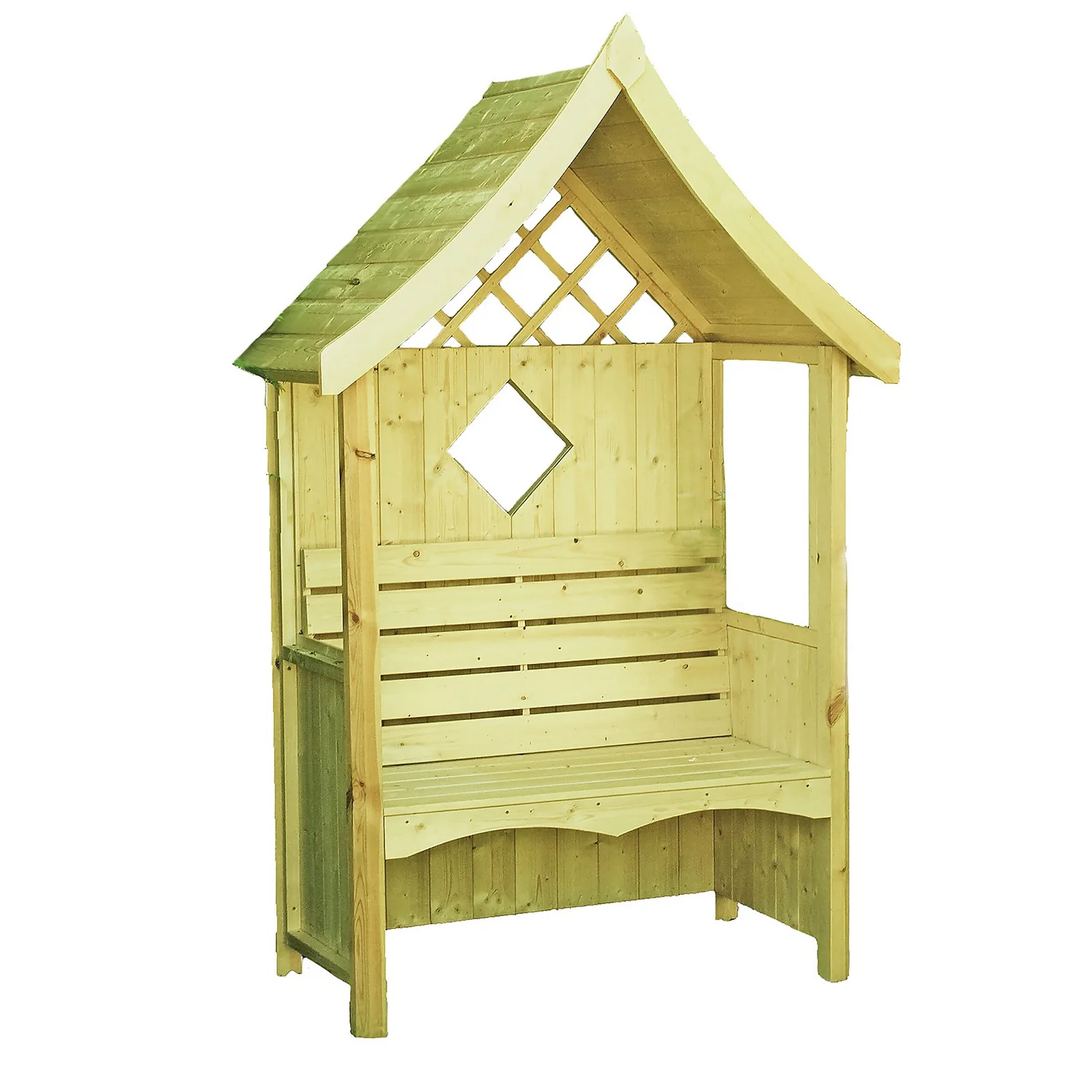 Shire 4x2ft Arum Garden Arbour 1 Shire 4x2ft Arum Garden Arbour