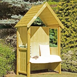 Shire 4x2ft Hebe Garden Arbour 10 Shire 4x2ft Hebe Garden Arbour -Best Home Furnishing Store 13505354 5524932698651931