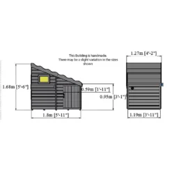 Shire 6x4ft Command Kids Playhouse - Including Installation -Best Home Furnishing Store 13508665 8074932698940393