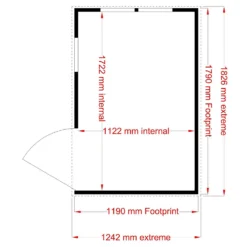 Shire 6x4ft Command Kids Playhouse - Including Installation -Best Home Furnishing Store 13508665 8904932698967213