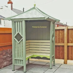 Shire 5x5 Corner Garden Arbour 12 Shire 5x5 Corner Garden Arbour -Best Home Furnishing Store 13508668 7274932698323440