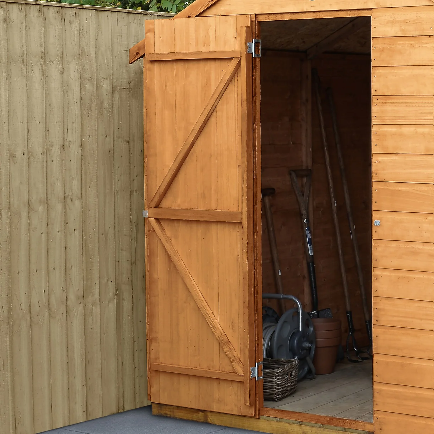 Shiplap Dip Treated 8x6ft Pent Shed 5 Shiplap Dip Treated 8x6ft Pent Shed - Image 5