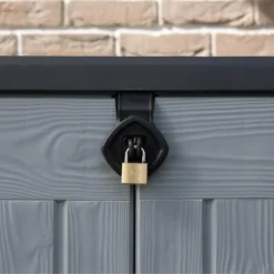 Keter Store It Out Ace Outdoor Garden Storage Shed 1200L - Grey / Graphite -Best Home Furnishing Store 13531577 2124925770796016