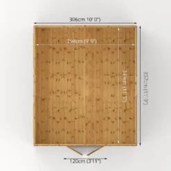 Mercia 12ft X 10ft Premium Shiplap Modular Workshop Shed -Best Home Furnishing Store 13555747 5534949336686287