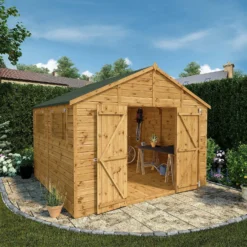 Mercia 10ft X 10ft Premium Shiplap Modular Workshop Shed - Including Installation -Best Home Furnishing Store 13555751 1904949333174469