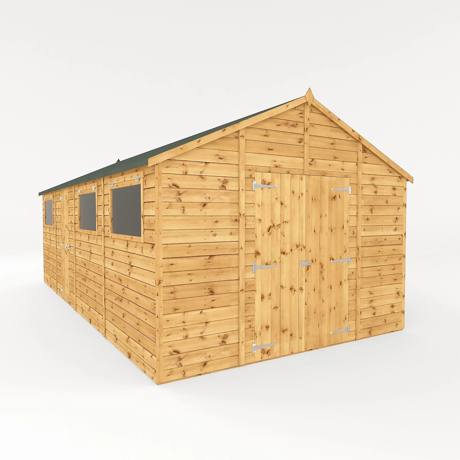 Mercia 20ft X 10ft Premium Shiplap Modular Workshop Shed 1 Mercia 20ft X 10ft Premium Shiplap Modular Workshop Shed