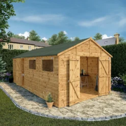 Mercia 20ft X 10ft Premium Shiplap Modular Workshop Shed 18 Mercia 20ft X 10ft Premium Shiplap Modular Workshop Shed -Best Home Furnishing Store 13555758 1474949334825498
