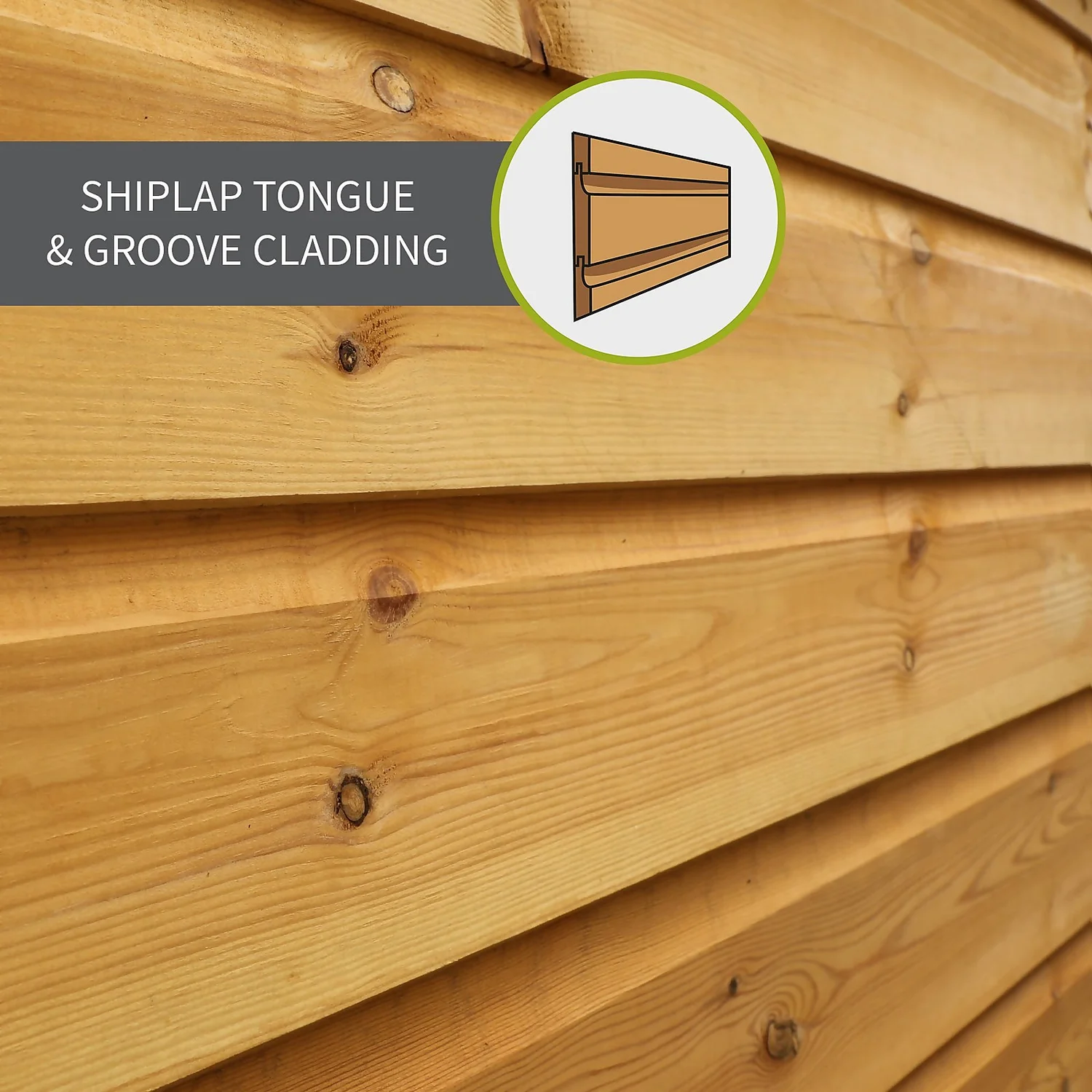 Mercia 20ft X 10ft Premium Shiplap Modular Workshop Shed 4 Mercia 20ft X 10ft Premium Shiplap Modular Workshop Shed - Image 4