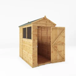 Mercia 6ft X 4ft Premium Shiplap Apex Shed - Including Installation -Best Home Furnishing Store 13555761 1824949334305145