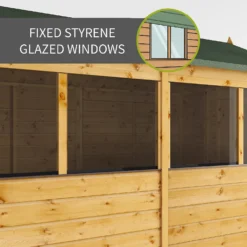 Mercia 7ft X 5ft Premium Shiplap Apex Shed - Including Installation -Best Home Furnishing Store 13555771 9274949335267212