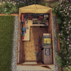 Mercia 10ft X 6ft Premium Shiplap Apex Shed -Best Home Furnishing Store 13555775 1894949337217596