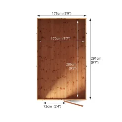 Mercia 10ft X 6ft Premium Shiplap Apex Shed -Best Home Furnishing Store 13555775 2784949337089733