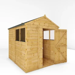 Mercia 8ft X 6ft Premium Shiplap Apex Shed - Including Installation -Best Home Furnishing Store 13555776 1964949334125358