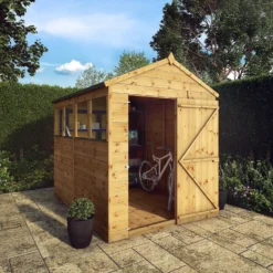 Mercia 8ft X 6ft Premium Shiplap Apex Shed - Including Installation -Best Home Furnishing Store 13555776 9824949334069594