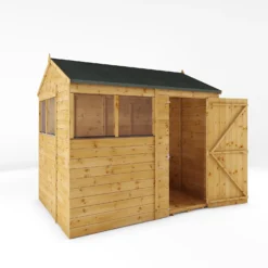Mercia 8ft X 6ft Premium Shiplap Reverse Apex Shed -Best Home Furnishing Store 13555780 5034949333118399