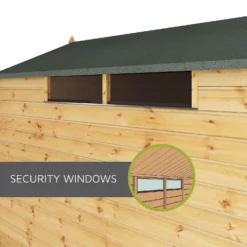 Mercia 8ft X 6ft Premium Shiplap Security Apex Shed -Best Home Furnishing Store 13555783 1515033256495759