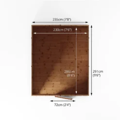 Mercia 10ft X 8ft Premium Windowless Shiplap Apex Shed - Including Installation -Best Home Furnishing Store 13555792 2574949335462872