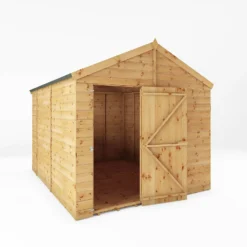 Mercia 10ft X 8ft Premium Windowless Shiplap Apex Shed - Including Installation -Best Home Furnishing Store 13555792 3124949335687614