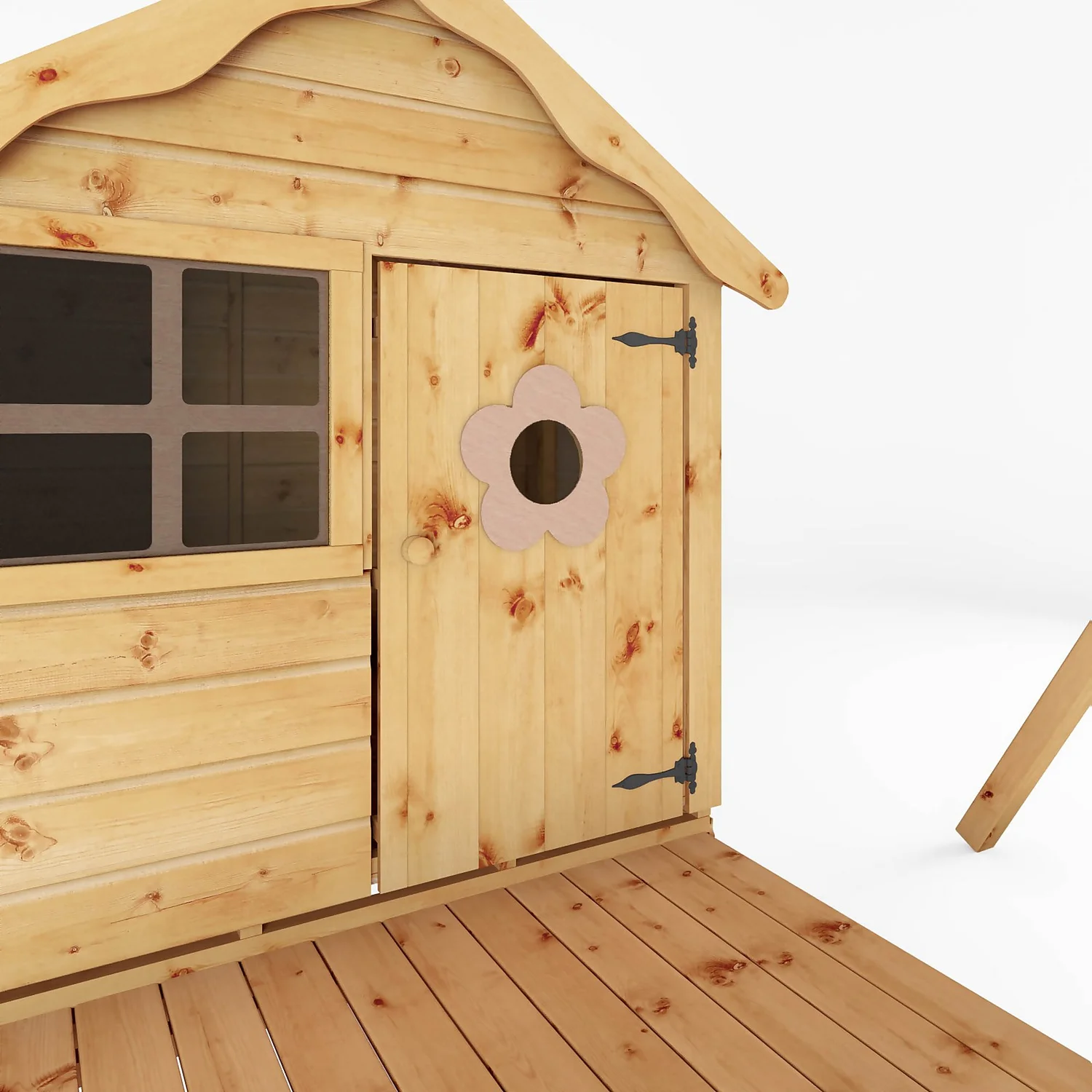 Mercia 4ft X 4ft Snug Wooden Playhouse With Tower - Installation Included 4 Mercia 4ft X 4ft Snug Wooden Playhouse With Tower - Installation Included - Image 4