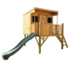 Mercia 5ft X 6ft Pent Wooden Playhouse With Tower & Slide