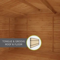 Mercia 4m X 3m Garden Retreat Log Cabin 44mm -Best Home Furnishing Store 13555830 1085025546238764