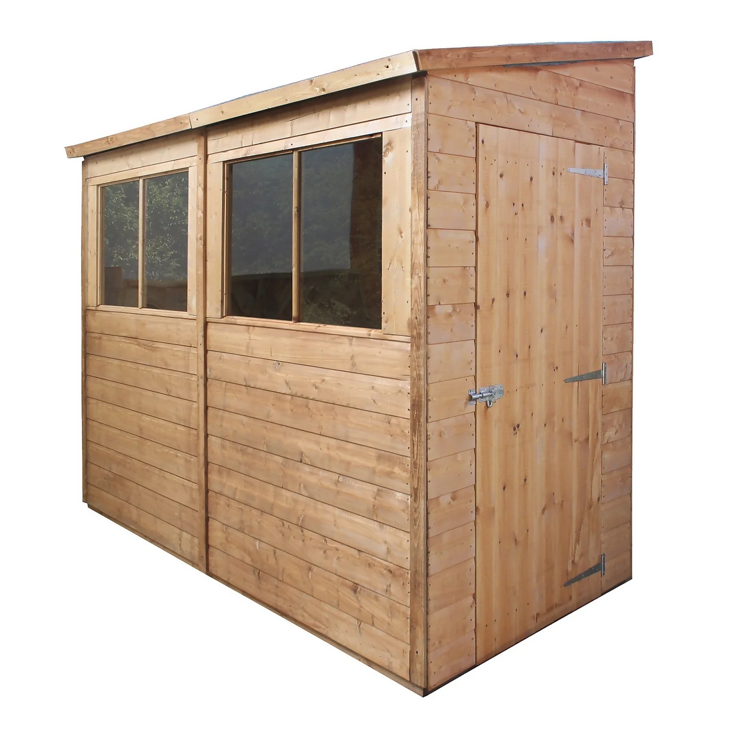 Mercia 8ft X 4ft Premium Shiplap Modular Pent Shed - Including Installation 10 Mercia 8ft X 4ft Premium Shiplap Modular Pent Shed - Including Installation - Image 10