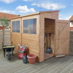 Mercia 8ft X 4ft Premium Shiplap Modular Pent Shed - Including Installation 18 Mercia 8ft X 4ft Premium Shiplap Modular Pent Shed - Including Installation -Best Home Furnishing Store 13555850 3754949338385100