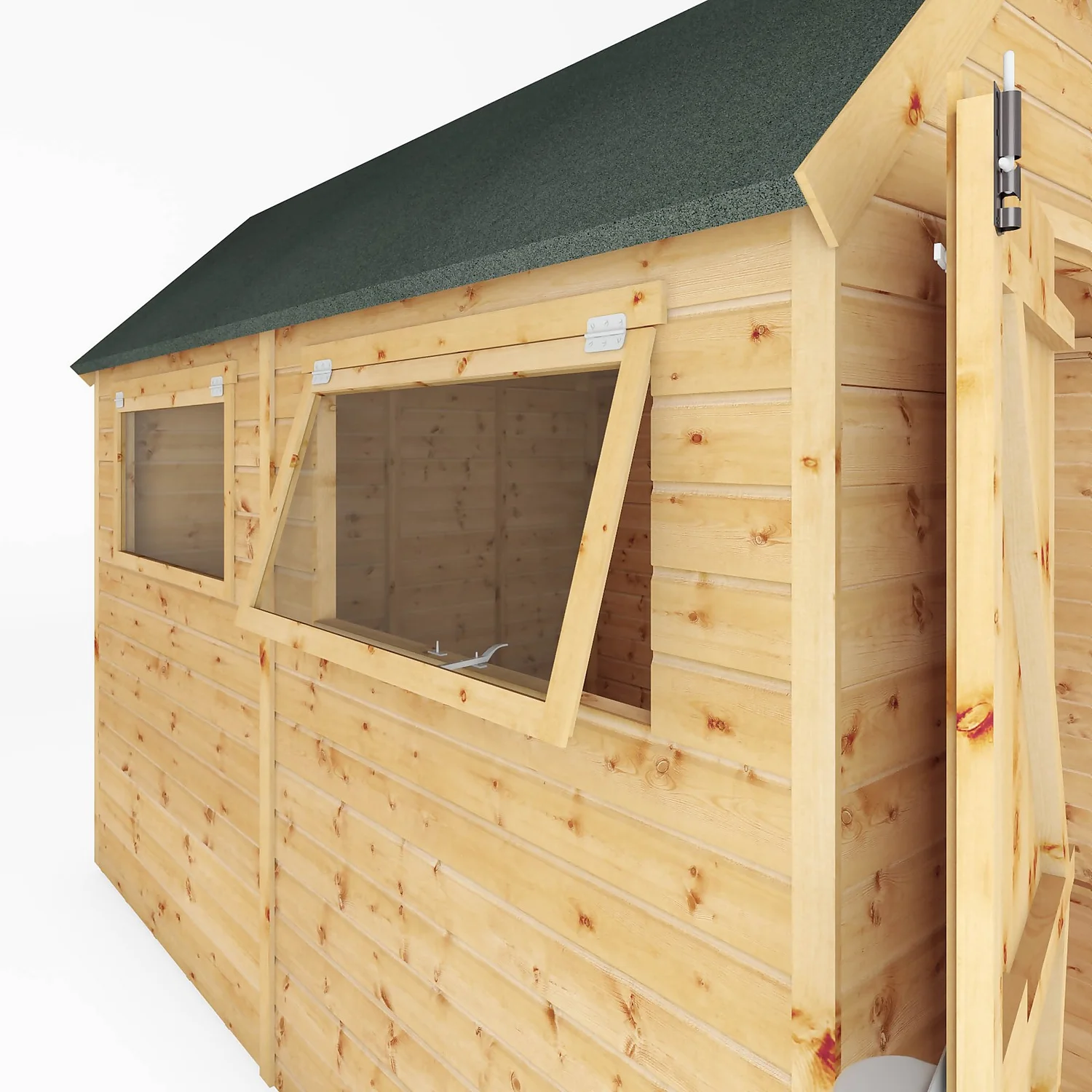 Mercia 10ft X 8ft Premium Shiplap Barn Shed - Including Installation 3 Mercia 10ft X 8ft Premium Shiplap Barn Shed - Including Installation - Image 3