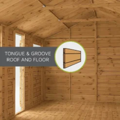 Mercia 10ft X 8ft Premium Shiplap Barn Shed - Including Installation 17 Mercia 10ft X 8ft Premium Shiplap Barn Shed - Including Installation -Best Home Furnishing Store 13555858 1905043868744833