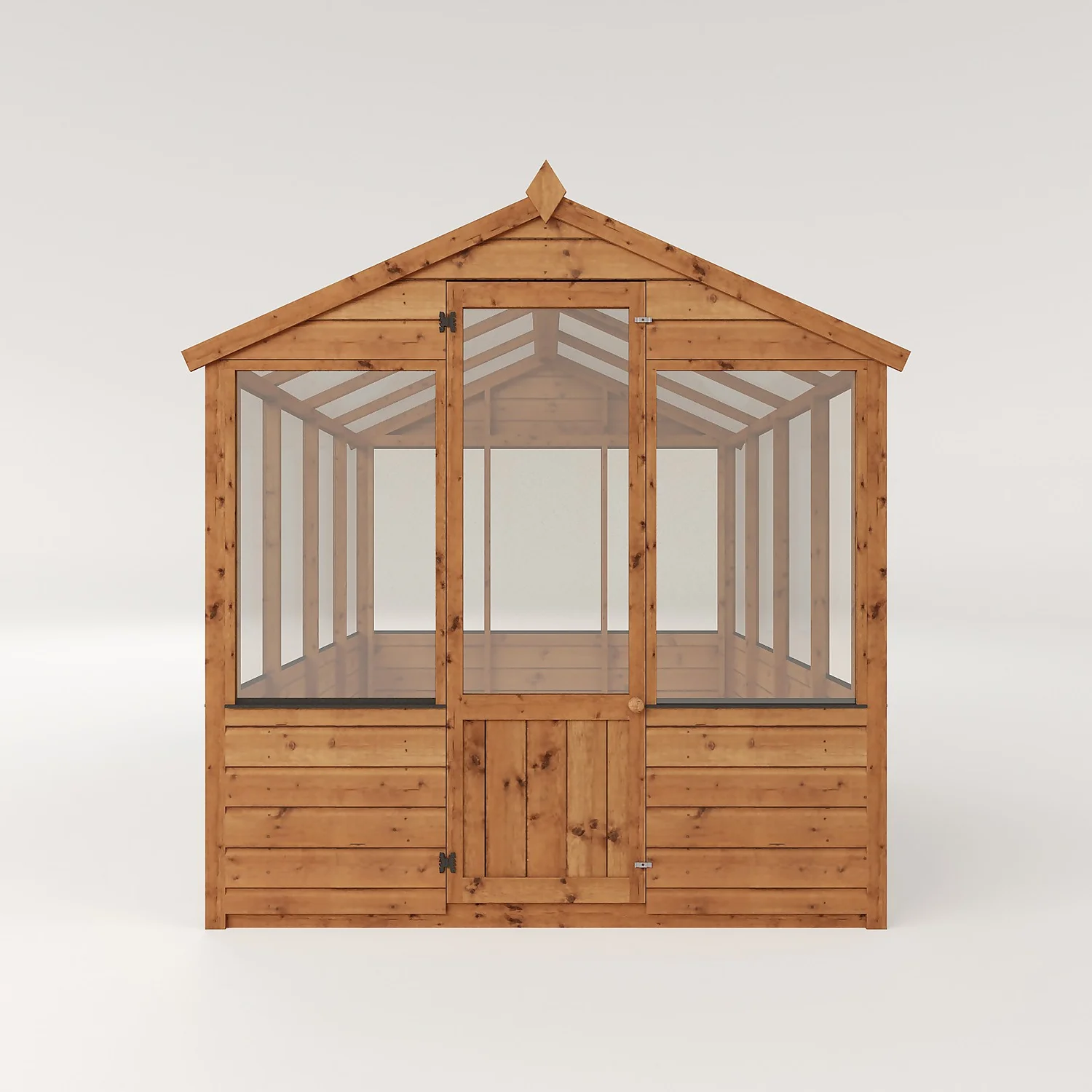 Mercia Wooden Greenhouse - 8x6ft 5 Mercia Wooden Greenhouse - 8x6ft - Image 5