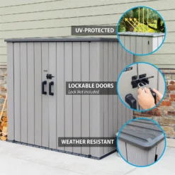 Lifetime Plastic Outdoor Utility Shed -Best Home Furnishing Store 13660825 1594949054162466