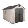 Lifetime Plastic Outdoor Storage Shed - 8x12.5ft