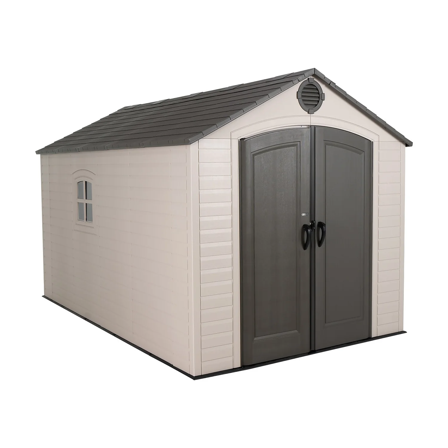 Lifetime Plastic Outdoor Storage Shed - 8x12.5ft 1 Lifetime Plastic Outdoor Storage Shed - 8x12.5ft