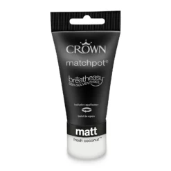 Crown Matt Emulsion Paint Fresh Coconut - Tester 40ml -Best Home Furnishing Store 13806974 1854963828059351
