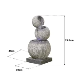 Stylish Fountain Illusion Falls Water Feature With LEDs -Best Home Furnishing Store 13846045 1394978881020436