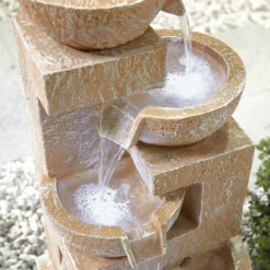 Stylish Fountain Sparkling Bowls Water Feature With LEDs 10 Stylish Fountain Sparkling Bowls Water Feature With LEDs -Best Home Furnishing Store 13846048 6124971880433253